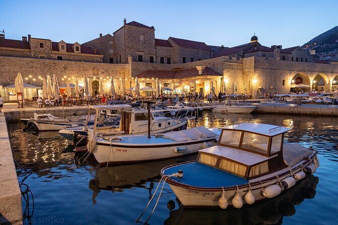 Golden hour SUNSET CRUISE from Dubrovnik Old Town - The itinerary in plain English: Old Town first, Lokrum second