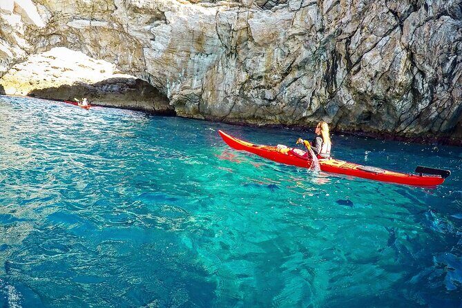 Guided Kayaking and Snorkeling Tour to Green Cave and Sipan Island from Lopud - Stop 1 on your day: Lopud island and your launch rhythm