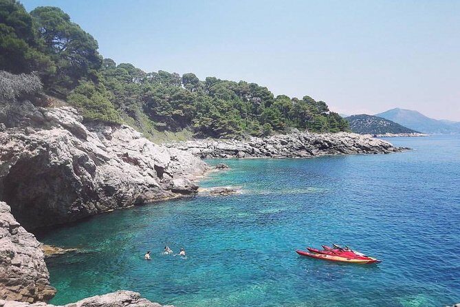 Guided Kayaking and Snorkeling Tour to Green Cave and Sipan Island from Lopud - The Green Cave swim stop: how to think about it