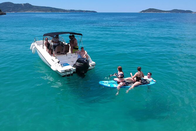 Half-Day Elafiti Islands Private Speed Boat Tour by Quicksilver 675 - Dubrovnik Panorama from the Water: Gruž Start, Bridge Views, and Coastal Landmarks