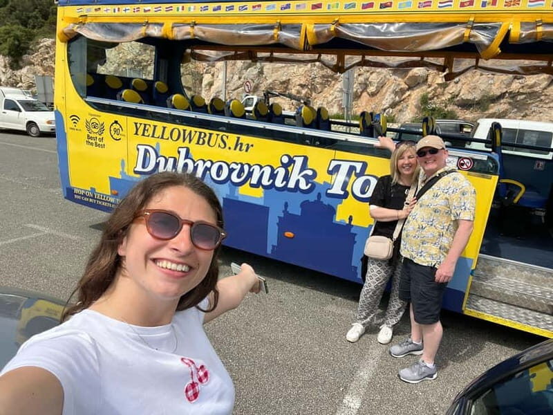 Hop-On Hop-Off Yellow Cabrio Tour: See Dubrovnik in 90mins - What You Actually See From an Open-Air Cabrio Minivan