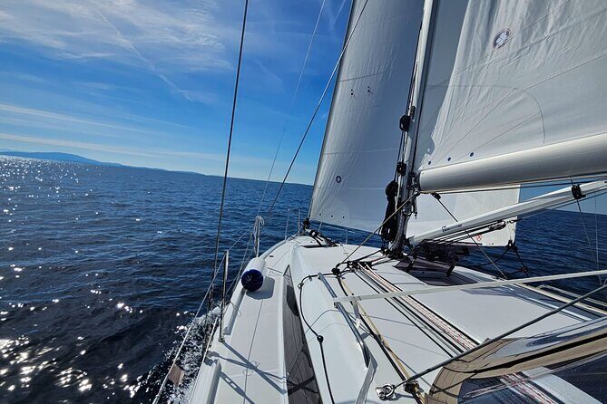Islands Tour on Luxurious Jeanneau Sun Odyssey - Stop 3 on Šipan: island life, secluded bays, and a 15th-century castle