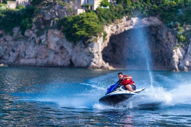 Jet Ski Safari Tour 2h - Lokrum, Dubrovnik Walls views, and Game of Thrones coastal passes