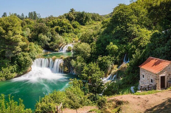 Krka National Park - Private Excursion from Dubrovnik with Mercedes Vehicle - Seeing an ancient monastery inside the park area