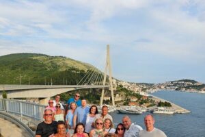 Luxury Sunset Tour with Wine Tasting - Stop 1: Franjo Tuđman Bridge Panoramas as the Sky Turns