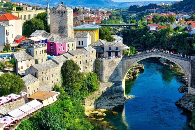 Mostar and Kravice waterfalls full day tour - Mostar’s Old Town and bridge walk: UNESCO is better with context