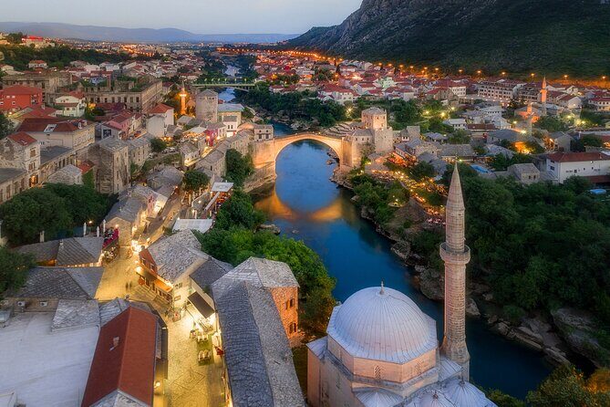Mostar - Private Excursion from Dubrovnik with Mercedes Vehicle - Mostar’s Old Bridge area: walking time, shopping lanes, and picking a guide level
