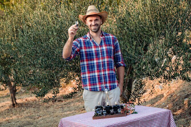 Olive farm & village - Wine and homemade liqueurs: herb brandy, fruit flavors, and a calm finish