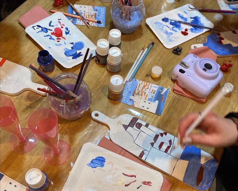 Paint, Sip, and Savor Local Flavors: Unique Local Experience - Where This Dubrovnik Workshop Fits Best
