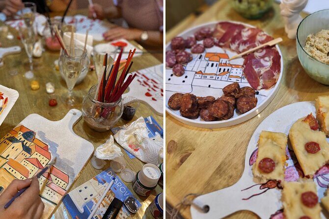 Paint,Sip&Savor Local Flavor:Discover Dubrovnik Like Never Before - What You’ll Paint: An Eco-Friendly Serving Board You Can Actually Use