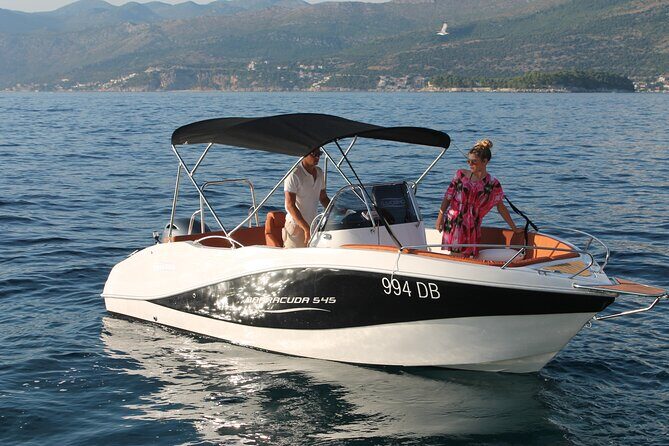 Private 4h Boat Tour Elaphite Islands with Barracuda 545 - Lopud and Šunj Beach: sand time plus a village stroll