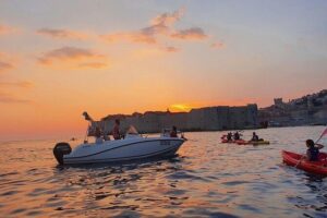 Private Boat Tour-Elafiti islands,Blue and green cave,Sandy Beach - Koločep’s Blue Cave lights and the Three Caves swim
