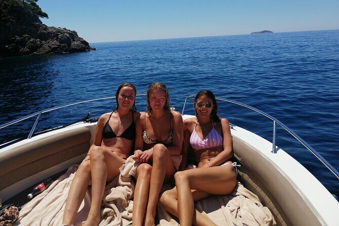 Private Half-Day Tour Elaphiti Islands by Speedboat, Dubrovnik - Koločep Island and the Blue Cave: rocky views and real snorkeling time