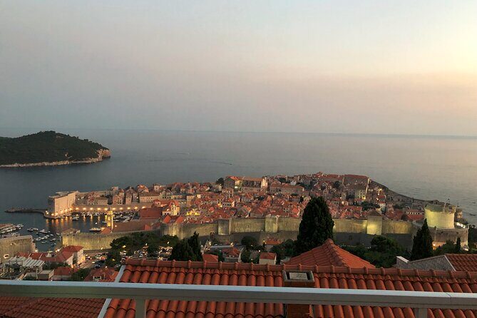 Private Panoramic Tour of Dubrovnik - The Dr. Franja Tuđman Bridge View Over the Port (20 Minutes)