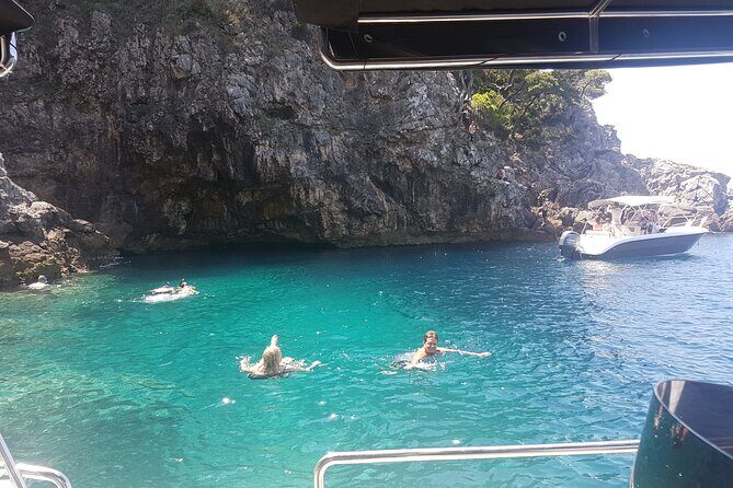 Private Speedboat Guided Tour: Explore the best of Dubrovnik Islands - Blue Cave Dubrovnik (Three Caves): Sun Rays and Cave Geometry