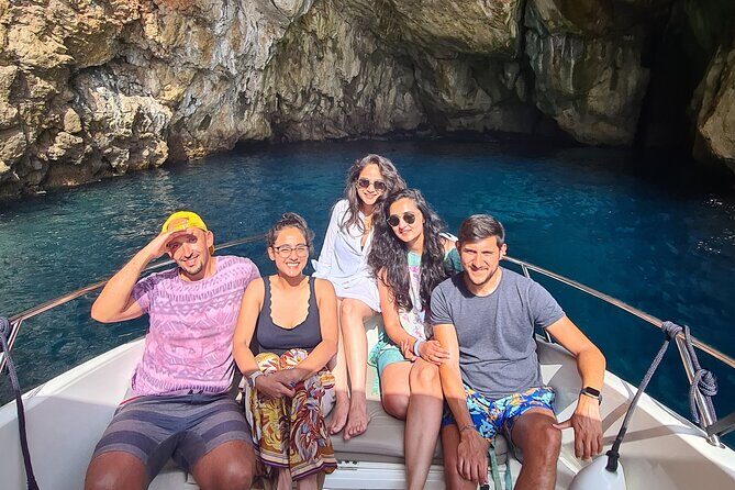 Private Speedboat Tour - Elaphiti Islands Day Plan: Blue Cave, Green Caves, Sunj Beach, Lopud, and Sipan