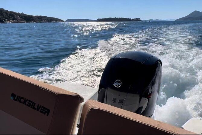 Private Speedboat Tour | Caves Beaches Islands and more - Kolocep Island: cliffs, beaches, and that cave-country feel