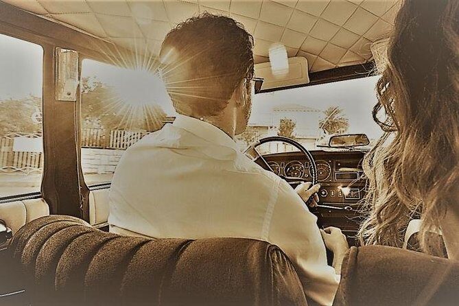 Private Tour of Dubrovnik with Legendary Classic Car Old-Timer - The drive through Dubrovnik neighborhoods and the bridge harbor viewpoint