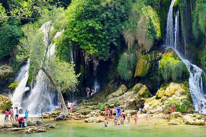 PRIVATE TOUR to Kravice Waterfalls, Mostar and Počitelj old town - Mostar’s Old Bridge area: Stari Most and the story you can’t ignore