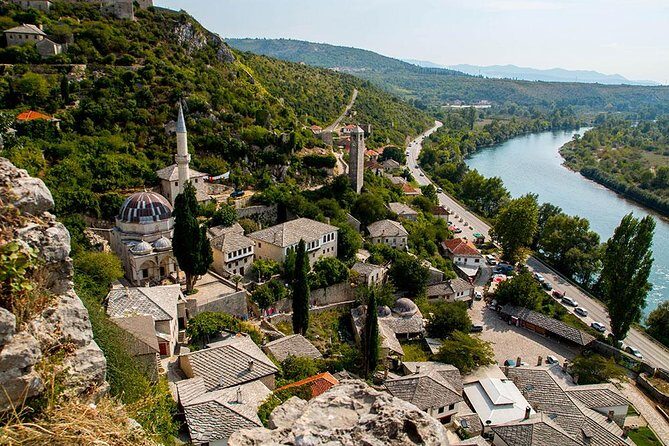 PRIVATE TOUR to Mostar, Stolac, Pocitelj & Blagaj by CRUISER TAXI - Počitelj: the hilltop fortress village above the Neretva
