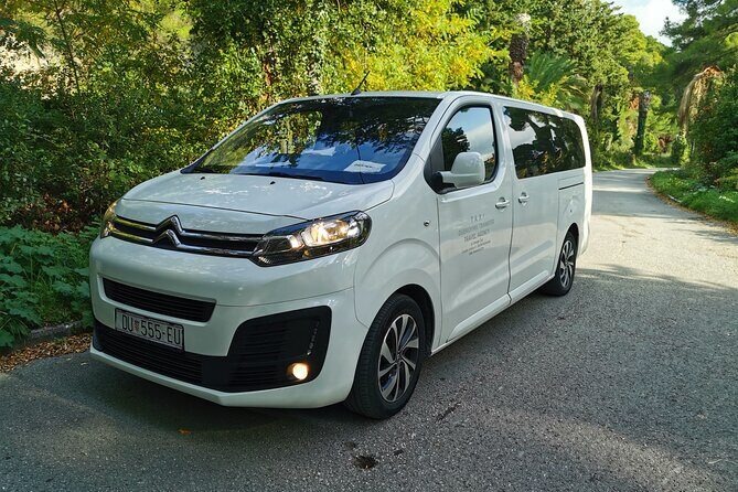 Private Transfer by 8 seats van from and to Dubrovnik Airport - Price and value: $98.79 for the group (not per person)