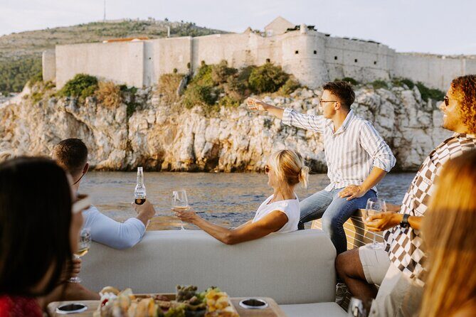 Prosecco & Sunsets: Private Dubrovnik Cruise - The sunset sail to open water: Croatian bubbly on “the middle of nowhere”