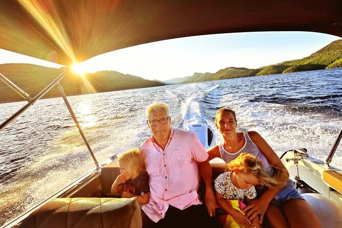 Rent a luxury speed boat for great fun on this Elaphiti Islands tour - The value math: what $842.05 per group really gets you