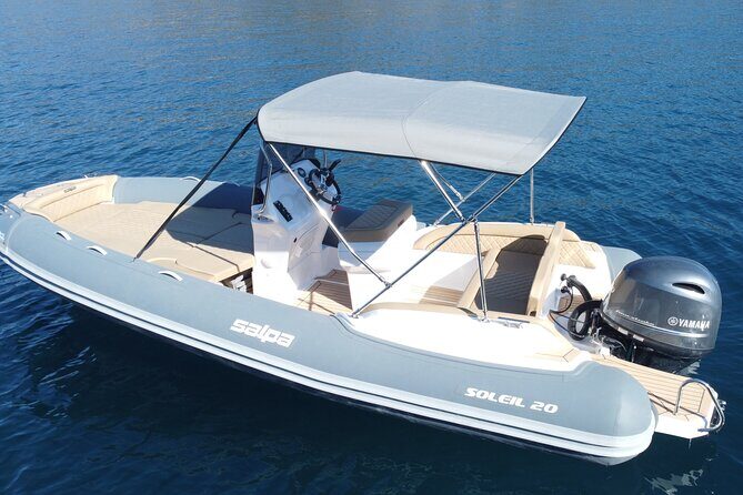Rent a Rib - without skipper - What’s Included Onboard: Drinks, Snorkeling Gear, and Towels