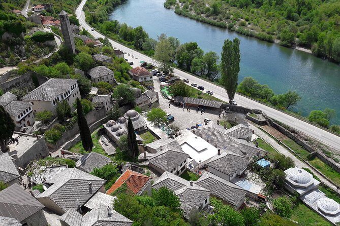 Sarajevo & Mostar Private Day Tour from Dubrovnik - Mostar’s Old Bridge area: where the UNESCO-listed walk turns real