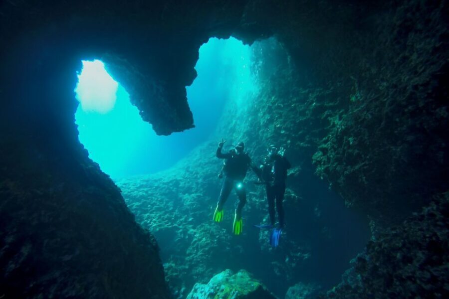 Scuba Diving in Dubrovnik: 1 Dive for Certified Divers - Choosing Your Underwater Site: Reefs, Caves, Caverns, and Wrecks