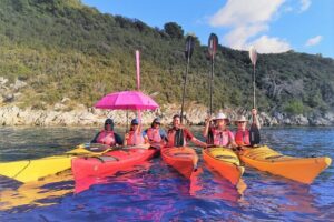 Sea Kayaking and Snorkeling to Green Cave on Sipan island from Lopud - Šuđurađ on Šipan: lunch and a breather in a working fishing village