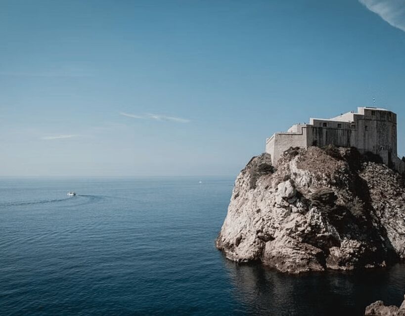 Sightseeing Boat Cruise in Old Town of Dubrovnik - Lovrijenac fortress: defense, drama, and a Game of Thrones filming point