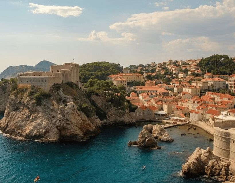Sightseeing Boat Cruise in Old Town of Dubrovnik - Banje beach and coves: what you notice when you’re finally on the water