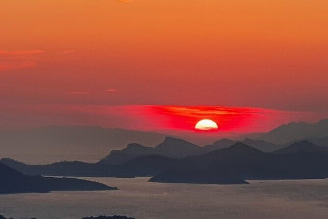 Sunset and Wine / Dubrovnik Sunset Tour and Premium Wine Tasting - Mount Srđ at sunset: where the 360-degree moment happens