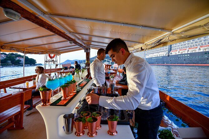 Sunset Cruise | Cocktail Experience on Board around Dubrovnik - Lokrum Island at sunset: the part most people remember