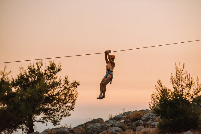 Sunset Zipline Dubrovnik Experience - Sunset wine on Mt. Srđ: the viewpoint portion that people remember